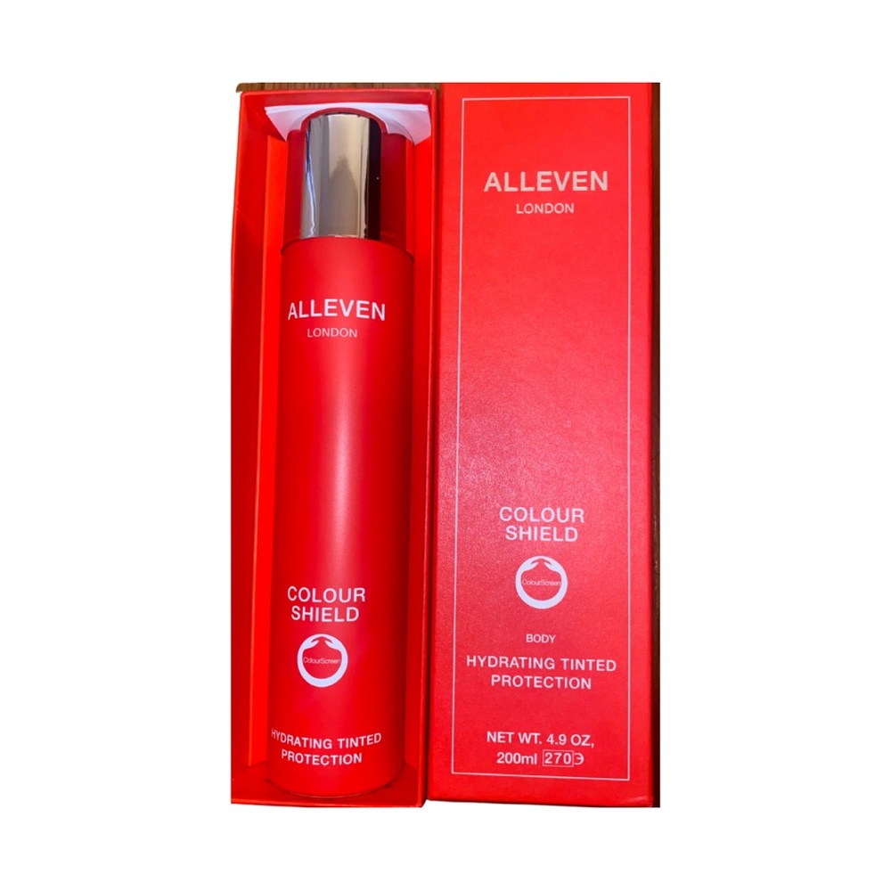 Alleven Hydrating Tinted Protection Spray-NIB SHADE AMBER
